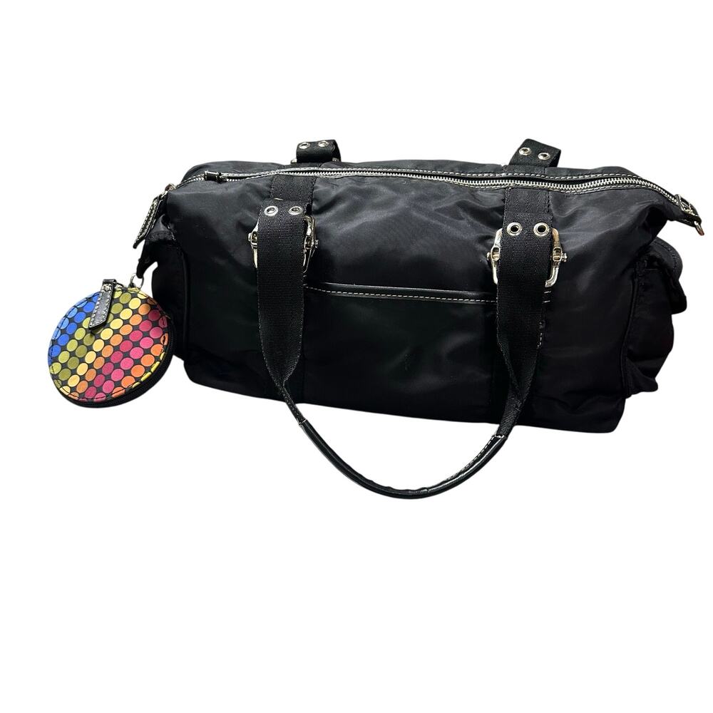 Franco Sarto Y2K Vintage Black Shoulder Bag
